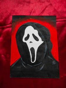 Handmade Scream Movie Artwork