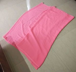 Ladies Pink Plane Saree