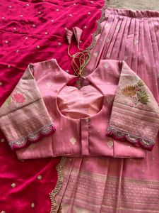 Pink Lehenga Choli Set