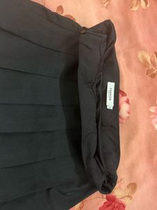 Pleated Mini Skirt with inbuilt shorts