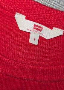 cotton blend Levi&#39;s Red pullover
