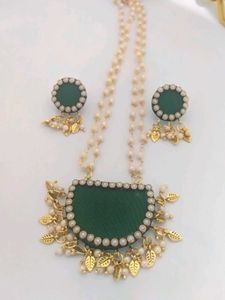 Febric Necklace Set