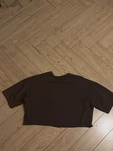 Brown Crop Top
