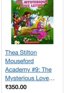 GERONIMO &amp; Thea Stilton Book Combo