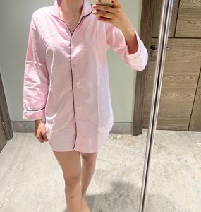 Nightsuit Shirt Dress