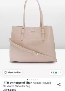 IRTH Animal Textured Shoulder Bag