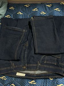 Dark Blue Denim Jeans