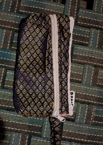 Elegant Brocade Pouch