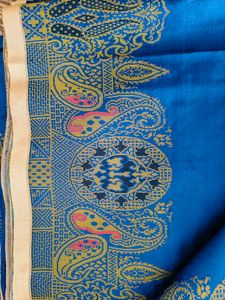 Pure Soft Silk Royal Blue Saree
