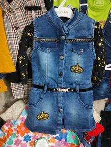 Cute Denim Dress Outfit