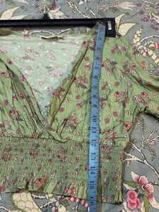 Floral Print Crop Top