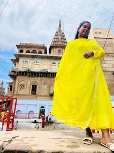 Yellow Salwar Suit