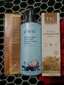Shampoo, Hair Oil, Neem Comb
