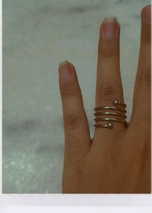 Spiral Silver Ring