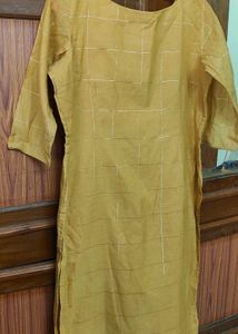 Elegant Mustard Kurta