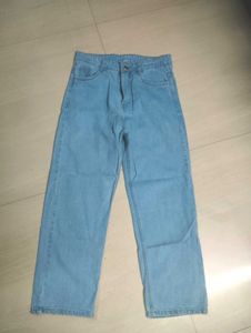 Light Wash Wide Leg Jeans