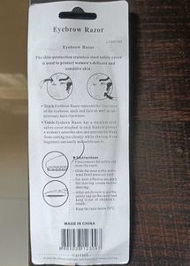 Eyebrow Razor- Pack Of 2