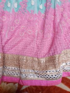 Multiple colours Lehenga Choli with dupatta Set