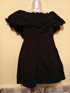BOGO🎁Buy One Get 1 Free🎁Off-Shoulder Black Rompe