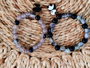 Beaded Charm Bracelet Collection