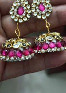 Three Pair Handmade New Jhumka