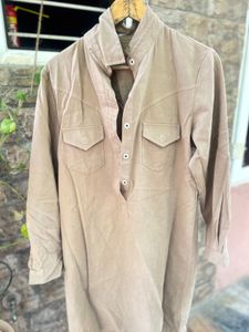 Korean Brand Long Denim T Shirt