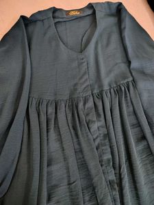 Green Colour Abaya