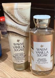 Bath &amp; Body Works Warm Vanilla Sugar Set