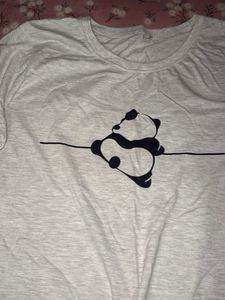 Cute Panda Graphic Tee