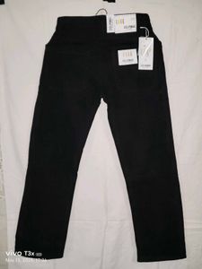Black Straight Leg Jeans