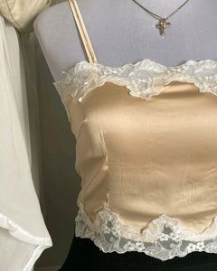 Silk Camisole Tank Top