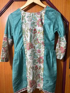 Soch Branded Green Tunic.