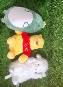 3 Plushies Combo