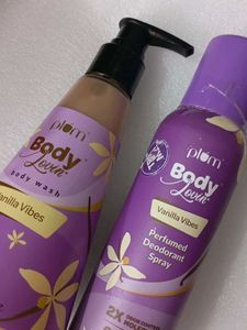 plum vanilla vibes combo set