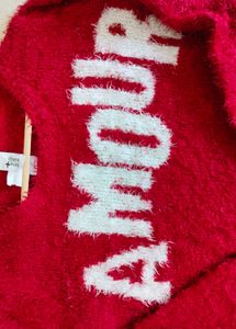 Women&#39;s  Red Sweater