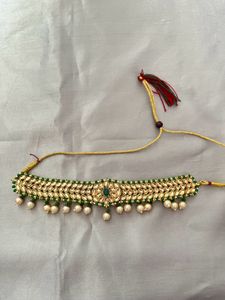 Kundan Pearls Jewellery Set