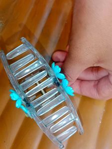 Flower Hair Claw Clip