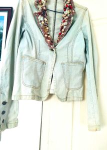SALE Seal Sexy Beaded Denim Ja