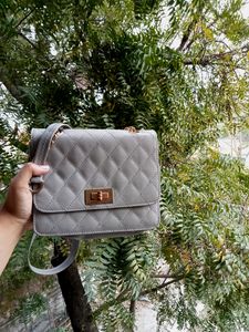 Silver Coloured Slingbag
