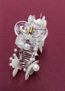 Floral Hair Claw Clip