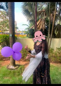 Party Wear Black Lehanga