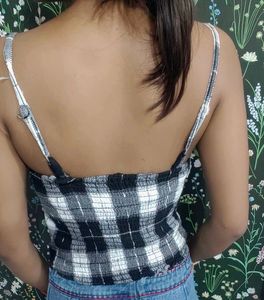 Cute Plaid Cami