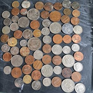 85 Foreign &amp; Token Coins