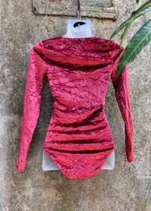 I. SEXY VELVET BODYSUIT