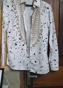 Patterned Casual Shirt