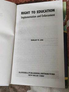 RIGHT TO EDUCATION Implementation And Enforcement