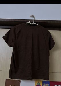 Brown &#39;Caramel Macchiato&#39; Graphic Tee