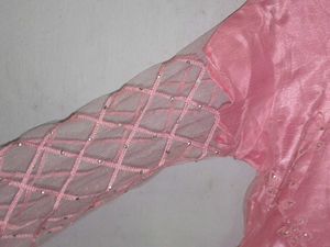 Elegant Pink Embellished Dress