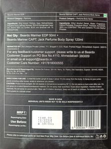 Beardo Mariner Perfume &amp; Body Spray