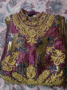 Floral Girls' Ethnic Dress